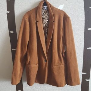 NWT Old Navy Women's Blazer in Camel